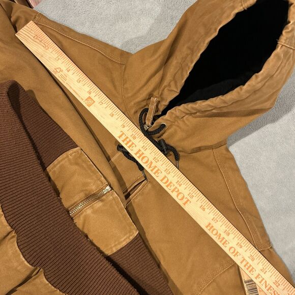 Walls Workwear Detroit Hoodie Mens Medium Chest 25 Barn Farmer Chore Union Made - Picture 6 of 16